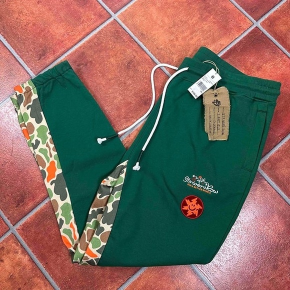 NWT Strivers Row Evergreen Camo Stripe Elastic Joggers Sweatpant Size 3XL - Picture 8 of 14